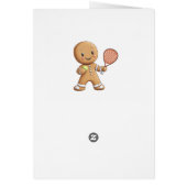 🎾 🎄 benutzerdefinierter Text, Padel Powered Chri (Hinten)