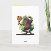 Benutzerdefinierter Text, Pdel Trollin’ & Rollin" Karte (Rückseite)