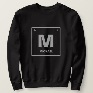 Benutzerdefinierter Text Periodische Tabelle Gebur Sweatshirt