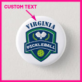 Benutzerdefinierter Text Pickleball Button