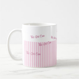 Benutzerdefinierter Text Pink Kaffeetasse
