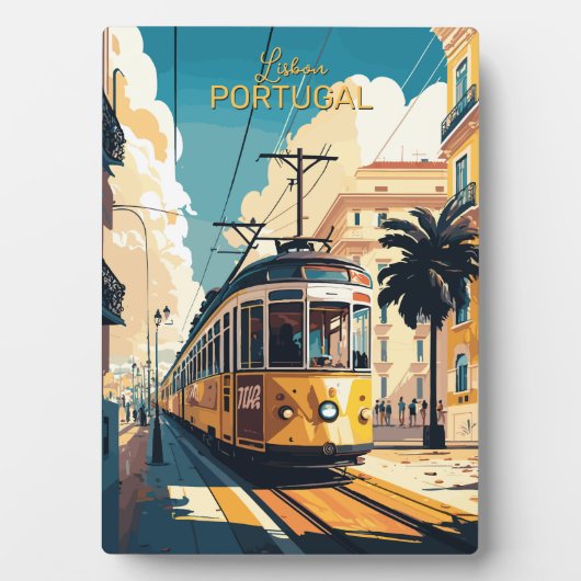 Benutzerdefinierter Text - Portugal Fotoplatte (Vorderseite)