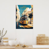 Benutzerdefinierter Text - Portugal Poster (Küche)