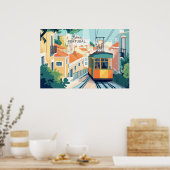 Benutzerdefinierter Text - Portugal Poster (Küche)