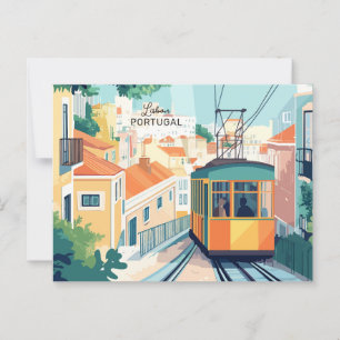Benutzerdefinierter Text - Portugal Postkarte