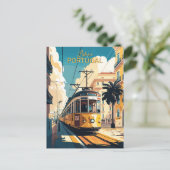Benutzerdefinierter Text - Portugal Postkarte (Stehend Vorderseite)