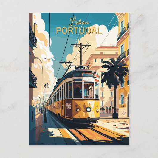 Benutzerdefinierter Text - Portugal Postkarte (Vorderseite)