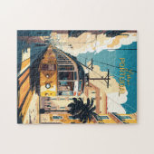 Benutzerdefinierter Text - Portugal Puzzle (Horizontal)