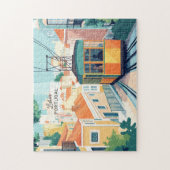 Benutzerdefinierter Text - Portugal Puzzle (Vertikal)