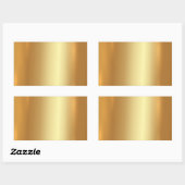 Benutzerdefinierter Text QR-Code für Blindvorlage Rechteckiger Aufkleber (Blatt)