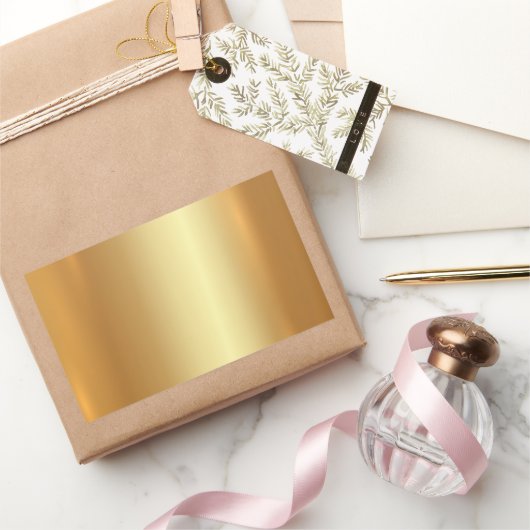 Benutzerdefinierter Text QR-Code für Blindvorlage Rechteckiger Aufkleber (Schenken)