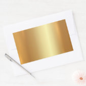 Benutzerdefinierter Text QR-Code für Blindvorlage Rechteckiger Aufkleber (Umschlag)