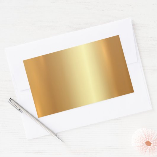 Benutzerdefinierter Text QR-Code für Blindvorlage Rechteckiger Aufkleber (Umschlag)