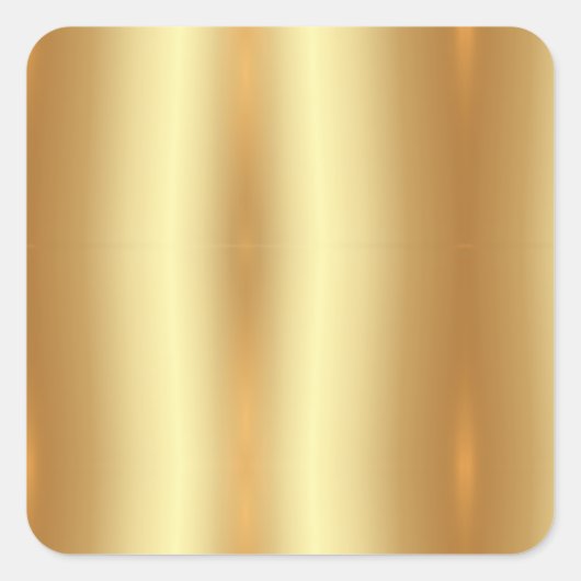 Benutzerdefinierter Text QR-Code Hochladen der Gol Quadratischer Aufkleber (Vorderseite)