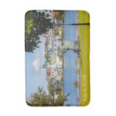 Benutzerdefinierter Text Reykjavik, Island Badematte (Vorderseite Vertikal)