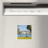 Benutzerdefinierter Text Reykjavik, Island Magnet (In Situ (Geschirrspüler))