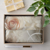 Benutzerdefinierter Text Romantische Blumenkunst m Seidenpapier (Geschenk)