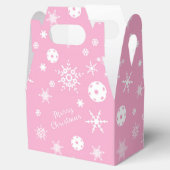 Benutzerdefinierter Text Rosa 💟 Pickleball 🎄 Fro Geschenkschachtel (Geöffnet)