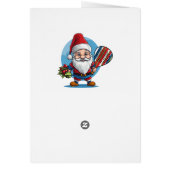 🎾 🎄 benutzerdefinierter Text, Santa Smashmas Pad (Hinten)