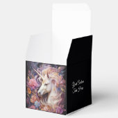 Benutzerdefinierter Text Schönes Einhorn Geschenkschachtel (Geöffnet)