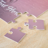 Benutzerdefinierter Text Schönes Einhorn Puzzle (Seite)