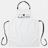 Benutzerdefinierter Text, Schürze Küche (Vorderseite)