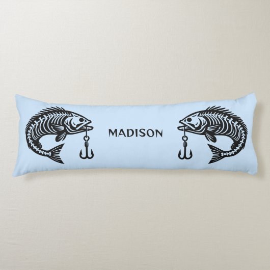 Benutzerdefinierter Text Seitenschläferkissen (Vorderseite)