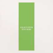 Benutzerdefinierter Text Streifen Muster Yogmatte Yogamatte (Rückseite)