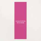 Benutzerdefinierter Text Streifen Muster Yogmatte Yogamatte (Rückseite)