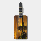 Benutzerdefinierter Text Sunset bei Yixing Gepäcka Gepäckanhänger (Vorderseite vertikal)