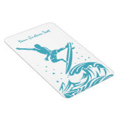 Benutzerdefinierter Text-SURFER-Magnet Magnet (Rechte Seite)