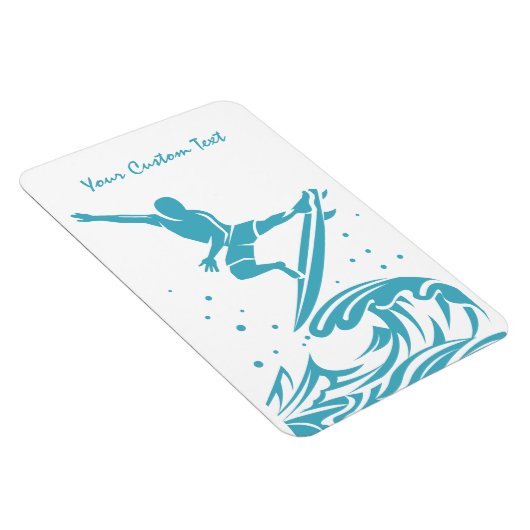 Benutzerdefinierter Text-SURFER-Magnet Magnet (Rechte Seite)