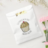 Benutzerdefinierter Text Süßer Mini-Muffin Geschenktütchen (Versiegelt)