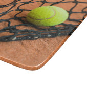 Benutzerdefinierter Text-Tennis Schneidebrett (Ecke)