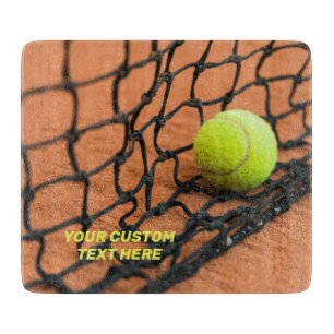 Benutzerdefinierter Text-Tennis Schneidebrett