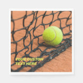 Benutzerdefinierter Text-Tennis Serviette (Vorderseite)