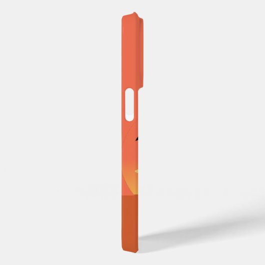 Benutzerdefinierter Text Tropeninsel Sonnenset Case-Mate iPhone Hülle (Rückseite / Rechts)