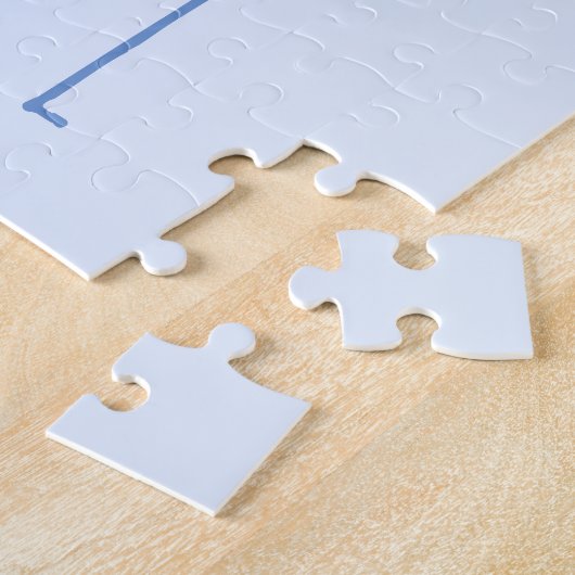 Benutzerdefinierter Text Typografie Quarantäne Spa Puzzle (Seite)