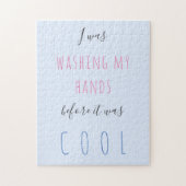 Benutzerdefinierter Text Typografie Quarantäne Spa Puzzle (Vertikal)