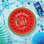 Benutzerdefinierter Text und Bild eins in einer me Pappteller (Party)