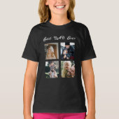 Benutzerdefinierter Text und Bild x4 T-Shirt (Vorderseite)