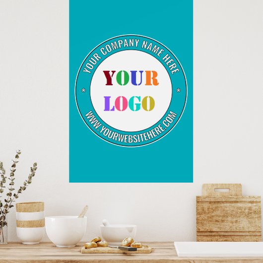 Benutzerdefinierter Text und Farbenplakat für Ihr  Poster (Küche)