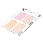 Benutzerdefinierter Text und Farbkommentar für den Notizblock (angewinkelt)