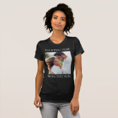 Benutzerdefinierter Text und Foto T-Shirt (Vorne ganz)