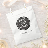 Benutzerdefinierter Text und Logo, Foto oder Grafi Geschenktütchen (Ausgeschnitten)