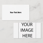 Benutzerdefinierter Text Visitenkarte (Vorne/Hinten)