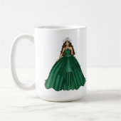 Benutzerdefinierter Text von Capricorn-Frauen Kaffeetasse (Links)