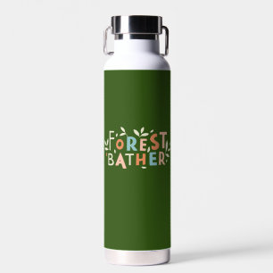 Benutzerdefinierter Text von Forest Bather Trinkflasche