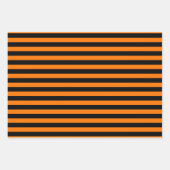 Benutzerdefinierter Text von Halloween-Schwarzen S Geschenkpapier Set (Vorderseite 3)