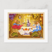 Benutzerdefinierter Text von Mäuse mit Whimsikharz Postkarte (Vorderseite)